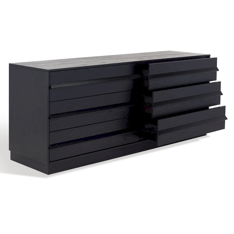 SAFAVIEH Couture Milada 6 Drawer Wood Dresser
