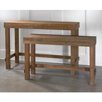 Wood Console Table - 31 High or 39.5 High