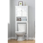UTEX Bathroom Storage Over The Toilet, Bathroom Cabinet Organizer with Adjustable Shelves