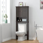 UTEX Bathroom Storage Over The Toilet, Bathroom Cabinet Organizer with Adjustable Shelves