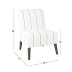HomePop Modern Armless Dining Accent Chair