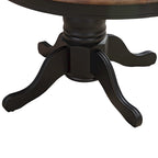 Carolina Crossing Antique Honey Black Pedestal Table Set