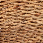 SEI Furniture Nivvan Coastal Natural Woven Fiber Side Table