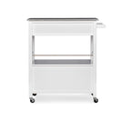 Barbara Rolling Mobile Kitchen Cart with Granite Top