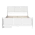 AFI Portland Platform Bed with Matching Footboard & Storage Drawers