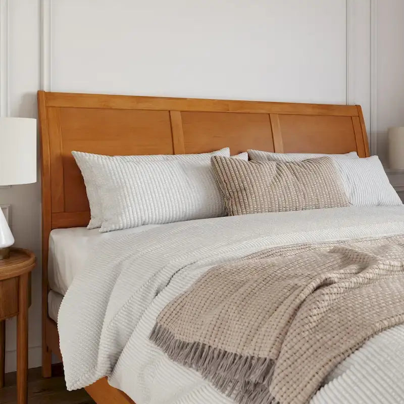 AFI Portland Platform Bed with Matching Footboard & Storage Drawers