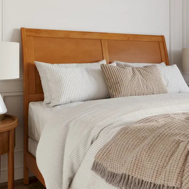 AFI Portland Platform Bed with Matching Footboard & Storage Drawers