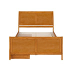 AFI Portland Platform Bed with Matching Footboard & Storage Drawers