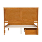 AFI Portland Platform Bed with Matching Footboard & Storage Drawers