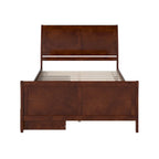 AFI Portland Platform Bed with Matching Footboard & Storage Drawers