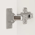 70.9H x 63W Kerrogee Wardrobe Airmories 4 Doors Hanging Rod White