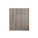 70.9H x 63W Kerrogee Wardrobe Airmories 4 Doors Hanging Rod White