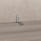 70.9H x 63W Kerrogee Wardrobe Airmories 4 Doors Hanging Rod White