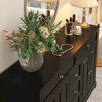 Dresser Sideboard Storage Cabinet Modern Contemporary Lacquered