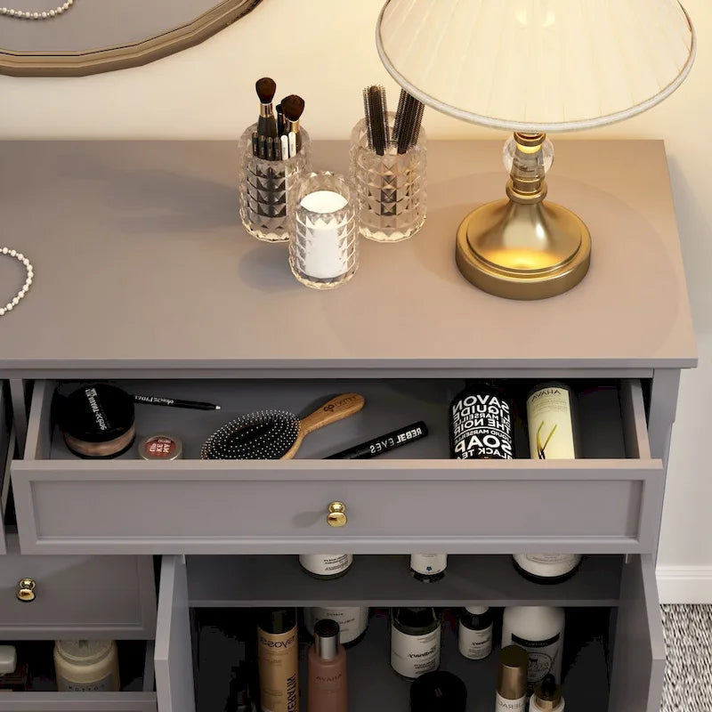 Dresser Sideboard Storage Cabinet Modern Contemporary Lacquered