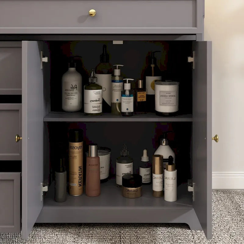 Dresser Sideboard Storage Cabinet Modern Contemporary Lacquered