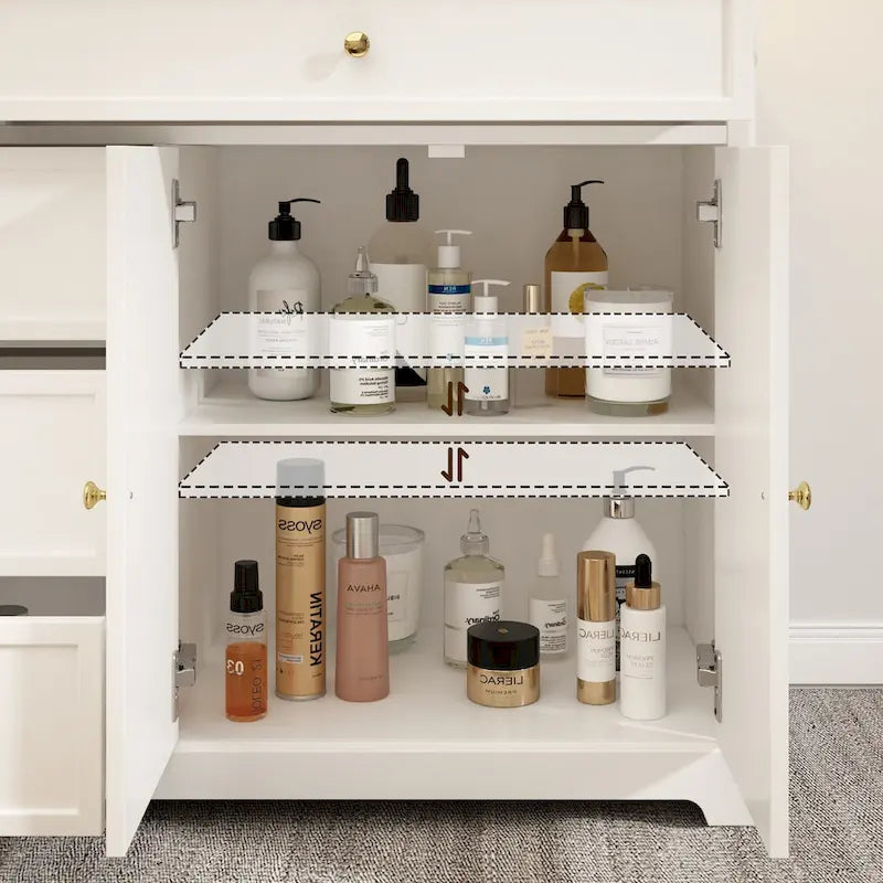 Dresser Sideboard Storage Cabinet Modern Contemporary Lacquered