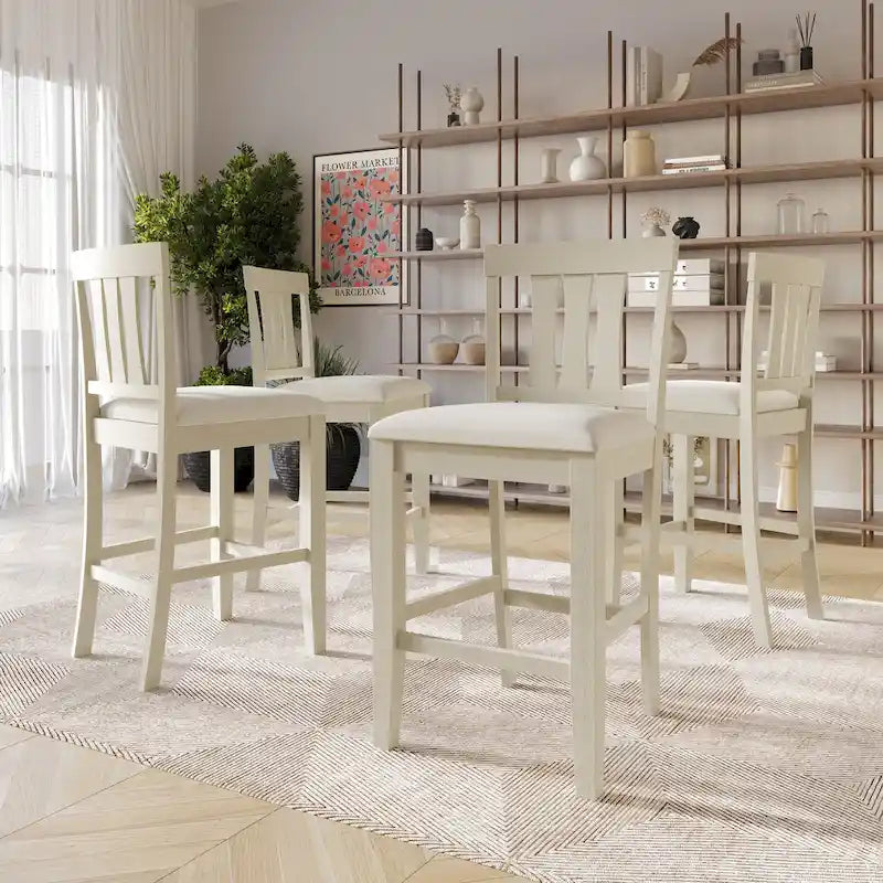 CraftPorch Clean-lines 5-piece Counter Height Dining Set