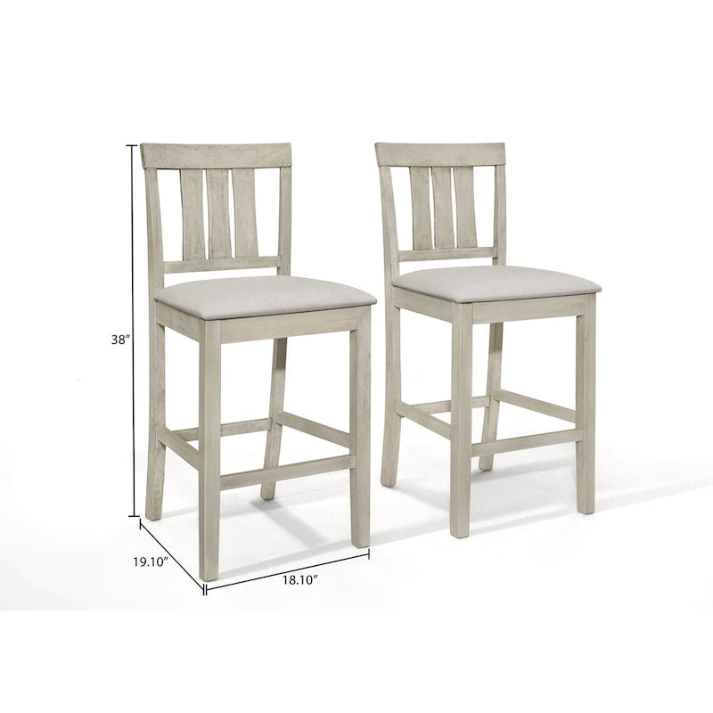 CraftPorch Clean-lines 5-piece Counter Height Dining Set