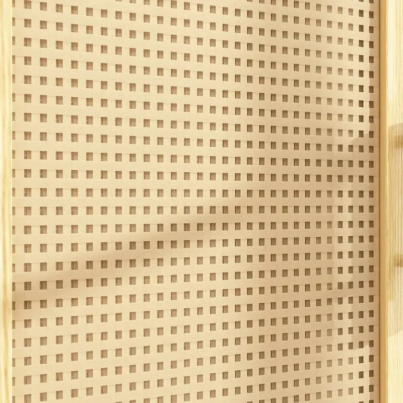 Modern Armoire Cabinet with Drawers - Wood Wardrobe Closet for Storage