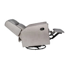 Manual Rocking Recliner Chair with Swivel and Gliding Motion