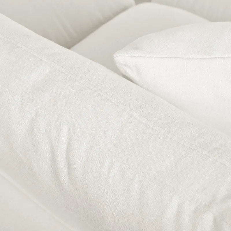 U-Shape Sectional Sofa, 2 Large Chaise with Removable Ottomans