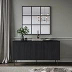Lysander Fluted Sideboard Buffet Cabinet