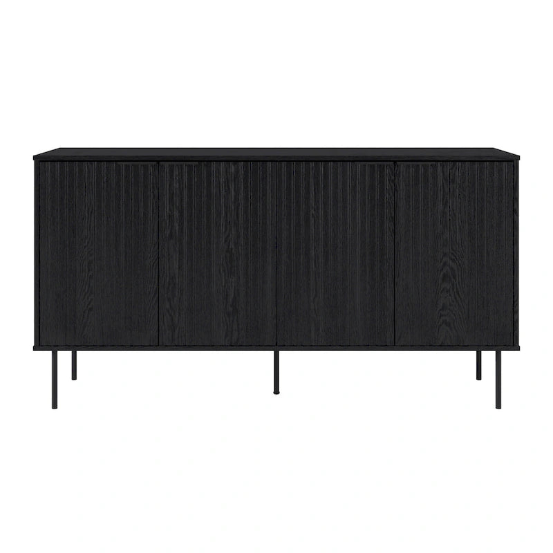 Lysander Fluted Sideboard Buffet Cabinet