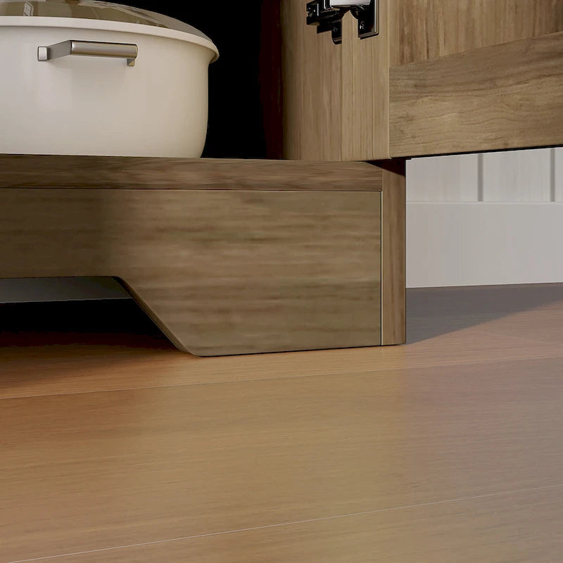 HOMCOM Sideboard, Buffet Cabinet with 2 Drawers, 2Storage Cabinets, 4 Barn-Style Doors and Adjustable Shelves, White