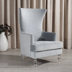 SAFAVIEH Couture Cath Modern Wingback Chair - 29Wx32Dx45H