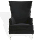 SAFAVIEH Couture Cath Modern Wingback Chair - 29Wx32Dx45H