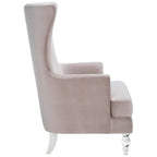 SAFAVIEH Couture Cath Modern Wingback Chair - 29Wx32Dx45H