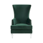 SAFAVIEH Couture Cath Modern Wingback Chair - 29Wx32Dx45H