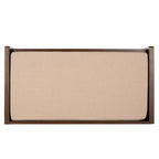 SAFAVIEH Roseanna Shoe Storage Bench Oak / Beige - 34 W x 18 D x 21 H - 34Wx18Dx21H
