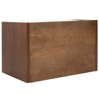 SAFAVIEH Roseanna Shoe Storage Bench Oak / Beige - 34 W x 18 D x 21 H - 34Wx18Dx21H