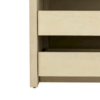 SAFAVIEH Roseanna Shoe Storage Bench Oak / Beige - 34 W x 18 D x 21 H - 34Wx18Dx21H