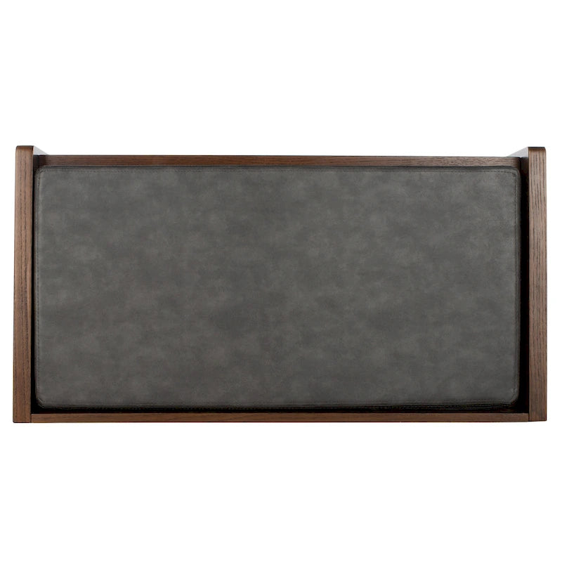 SAFAVIEH Roseanna Shoe Storage Bench Oak / Beige - 34 W x 18 D x 21 H - 34Wx18Dx21H