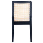 SAFAVIEH Lurline Coastal Rattan Dining Chair (Set of 2) - 18.9 W x 22.3 L x 33.9 H - 19Wx22Dx34H