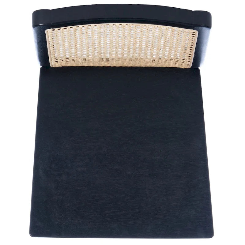 SAFAVIEH Lurline Coastal Rattan Dining Chair (Set of 2) - 18.9 W x 22.3 L x 33.9 H - 19Wx22Dx34H