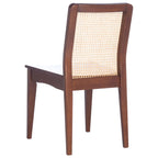 SAFAVIEH Lurline Coastal Rattan Dining Chair (Set of 2) - 18.9 W x 22.3 L x 33.9 H - 19Wx22Dx34H