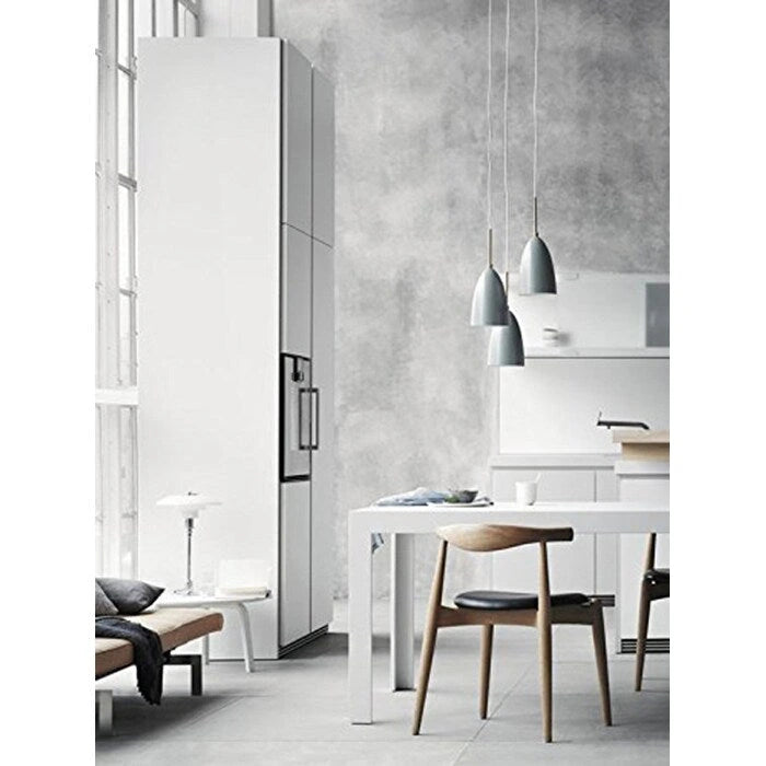 Walnut Dark Wood PU Leather or Beige Fabric Cushion Seat Dining Chairs Desk Side for Living Room Bedroom Kitchen Accent