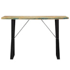 vidaXL Dining Table 47.2x23.6x29.9 Solid Reclaimed Wood - 47.2 x 23.6 x 29.9