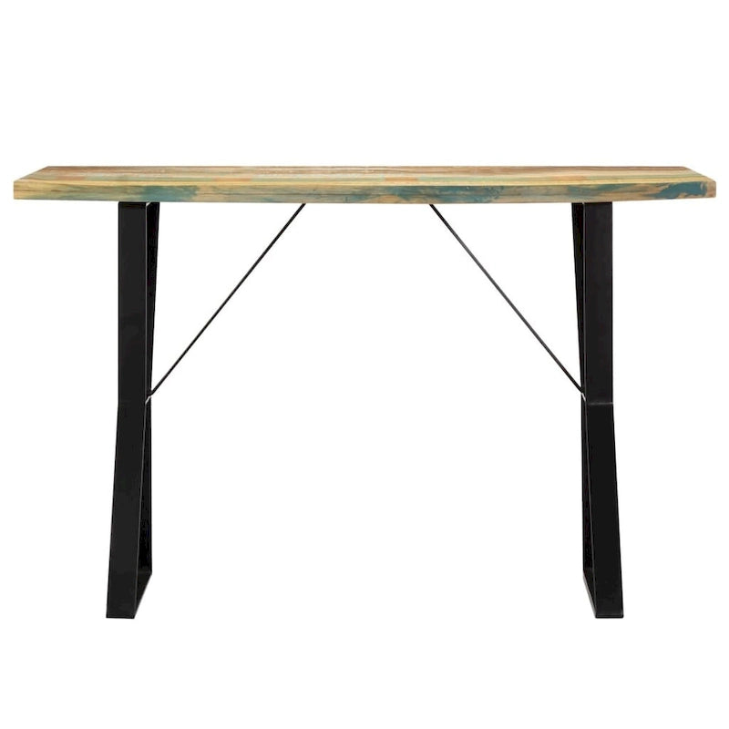vidaXL Dining Table 47.2x23.6x29.9 Solid Reclaimed Wood - 47.2 x 23.6 x 29.9