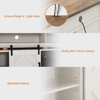 WAMPAT TV Stand for TVs Up to 65 Inch