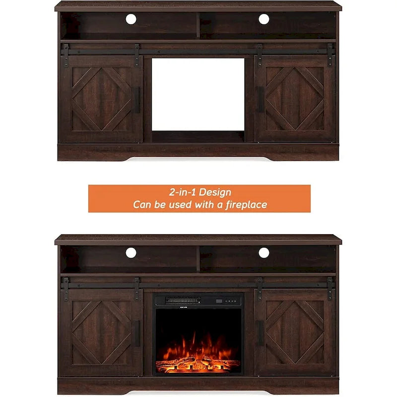 WAMPAT TV Stand for TVs Up to 65 Inch