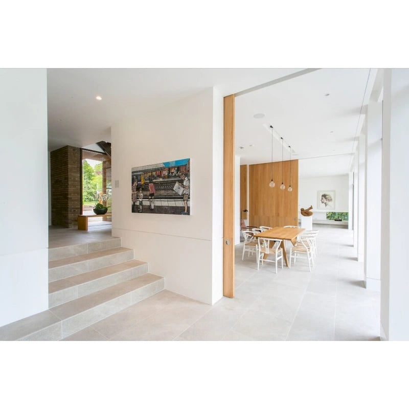 Set of 2 Modern Wood Dining Chair With Back Armchair Hemp Seat For Home Restaurant Office Kitchen