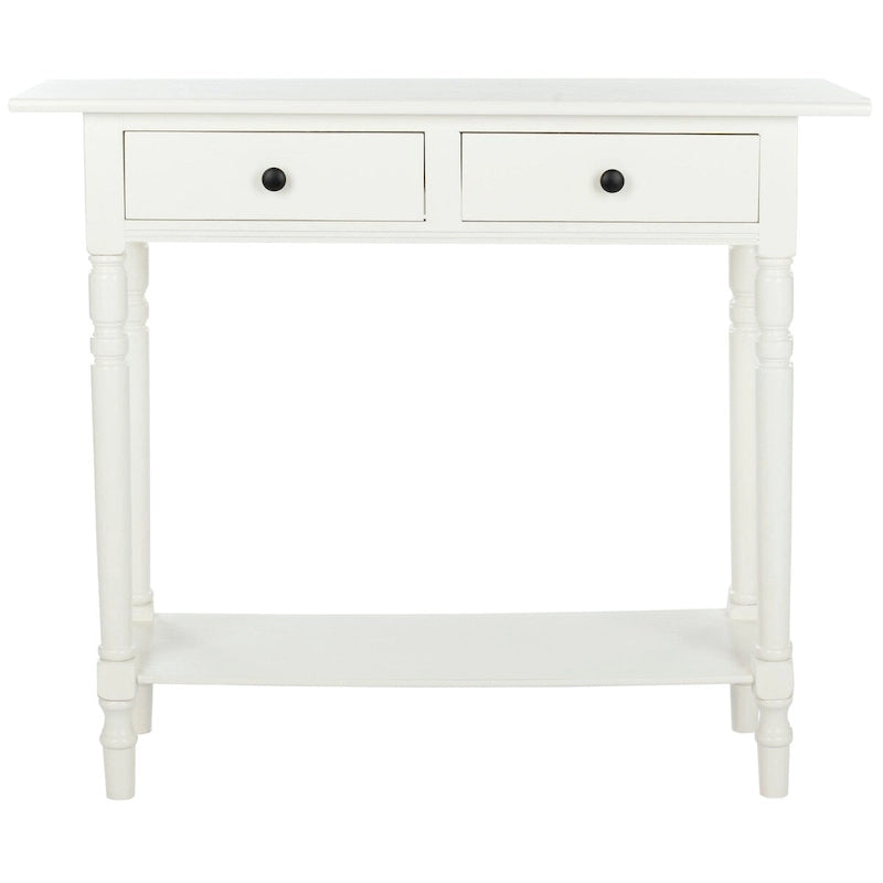 SAFAVIEH Arvilla Grey 2-Drawer Console Table - 37.8 x 13 x 31.9 - 38Wx13Dx32H