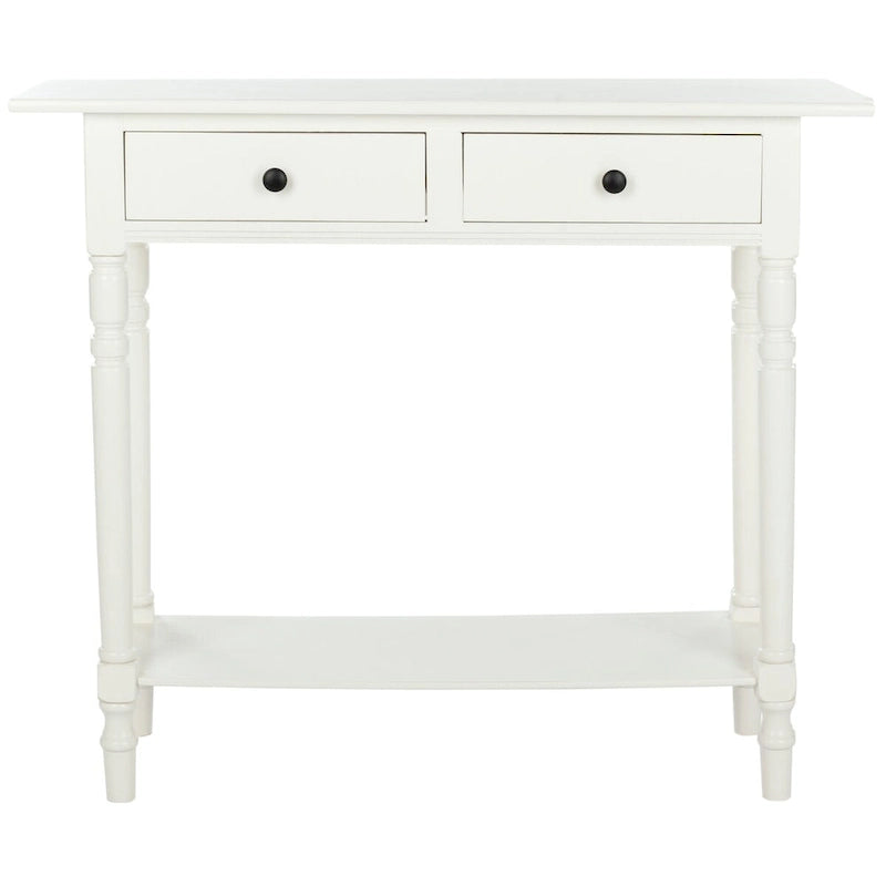 SAFAVIEH Arvilla Grey 2-Drawer Console Table - 37.8 x 13 x 31.9 - 38Wx13Dx32H