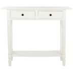 SAFAVIEH Arvilla Grey 2-Drawer Console Table - 37.8 x 13 x 31.9 - 38Wx13Dx32H