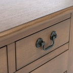 SAFAVIEH Ivie 3-Drawer Console Table - 23.5 W x 13 L x 29.5 H - 23.5 W x 13 L x 29.5 H - 24Wx13Dx30H